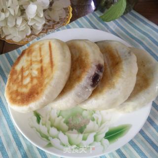 发面豆沙饼的做法步骤:13