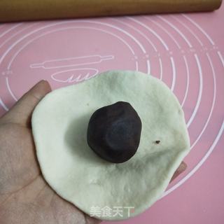 猪猪豆沙包的做法步骤:5