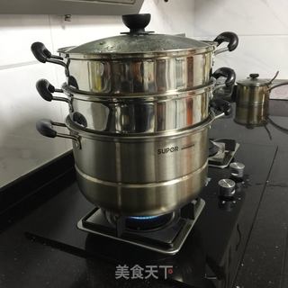 小黄人豆沙包的做法步骤：20