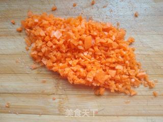 鳕鱼蔬菜饼的做法步骤:5