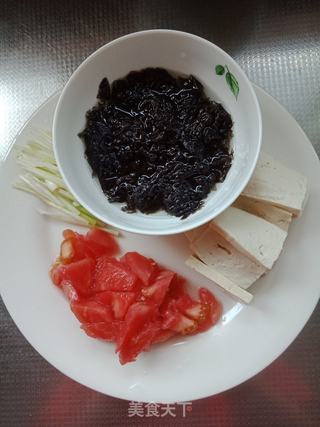 酸辣汤的做法步骤:3