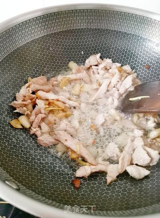 青椒豆豉炒肉的做法步骤:8