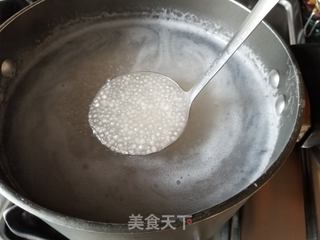 椰汁香芋西米露的做法步骤：7