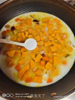 奶香南瓜糊的做法步骤:10