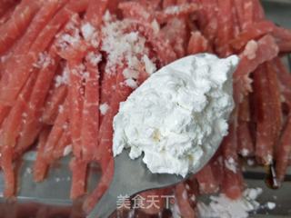 京酱肉丝的做法步骤:4