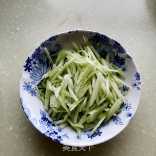 鸡丝拌面的做法步骤:11