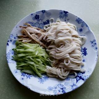 鸡丝拌面的做法步骤:16