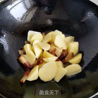 腊肉土豆米饭的做法步骤:6