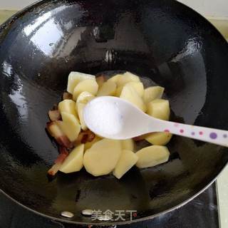 腊肉土豆米饭的做法步骤:7