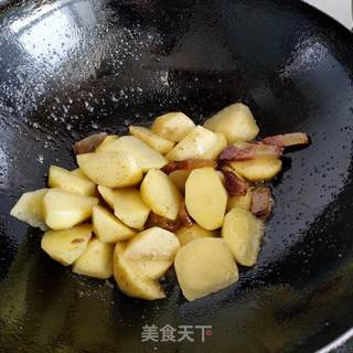 腊肉土豆米饭的做法步骤:9
