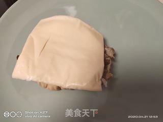 菠萝包汉堡的做法步骤:7
