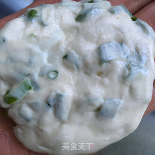 小葱发面饼的做法步骤：9