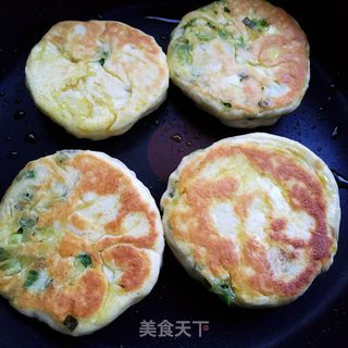 小葱发面饼的做法步骤：11