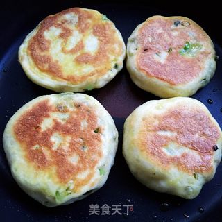 小葱发面饼的做法步骤：13