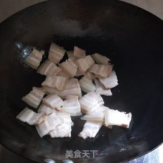 蒜香青椒回锅肉的做法步骤:8