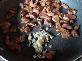 鸡肉炒芦笋的做法步骤：5