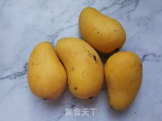 芒果吐司披萨的做法步骤:2