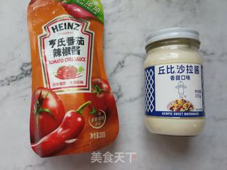 芒果吐司披萨的做法步骤:5