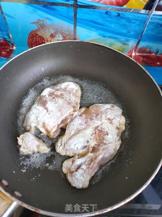 煎烤鸡腿肉的做法步骤:6