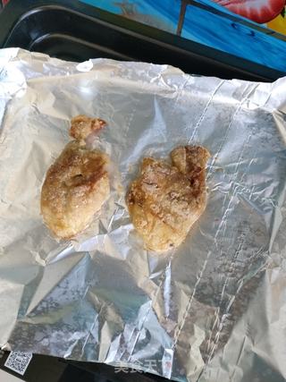 煎烤鸡腿肉的做法步骤:10