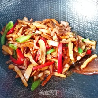 小炒豆干的做法步骤:13