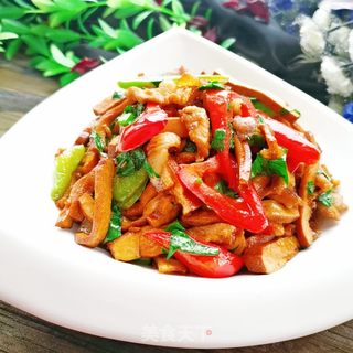 小炒豆干的做法步骤:15