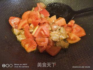 西红柿牛肉面的做法步骤:3