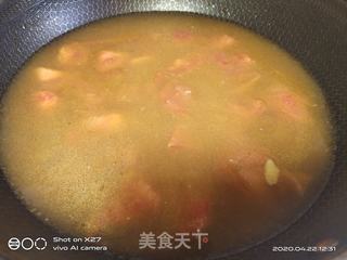 西红柿牛肉面的做法步骤:5