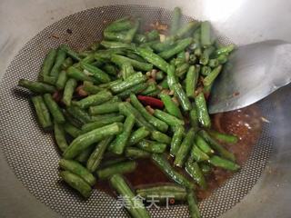 干煸四季豆的做法步骤:7