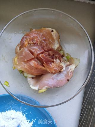 香煎鸡排的做法步骤:3
