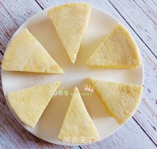 完美不塌陷的蒸锅蒸8寸戚风蛋糕 详细步骤 的做法步骤:15