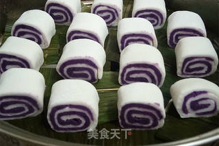 紫薯水晶糕的做法步骤:9