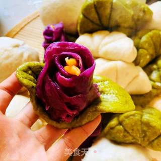 多彩花馍-春天的颜色的做法步骤:15