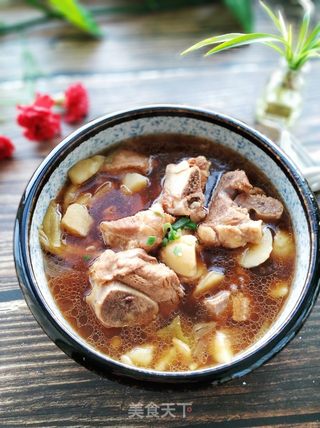 猪腿骨炖土豆的做法步骤:12