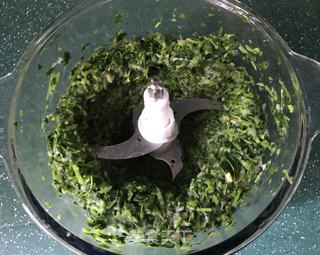 苜蓿鸡肉包子的做法步骤:8
