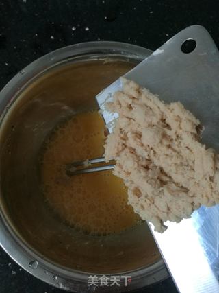 竹荪火腿肠煎蛋饼的做法步骤:4