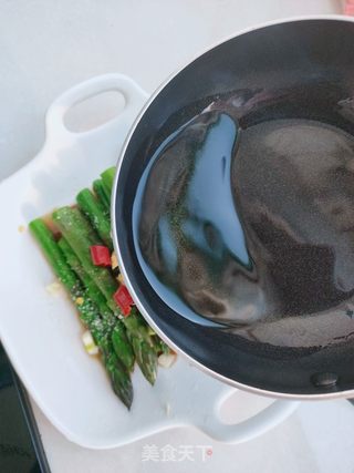 响油芦笋的做法步骤:9