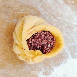 南瓜豆沙包的做法步骤:11