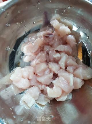 姜丝鸡粒粥的做法步骤:2