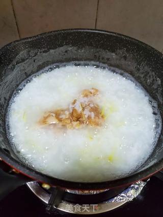 姜丝鸡粒粥的做法步骤:7