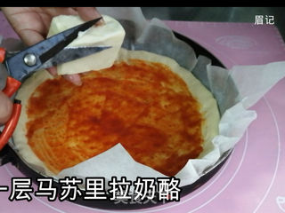小龙虾披萨的做法步骤:9