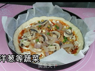 小龙虾披萨的做法步骤:10