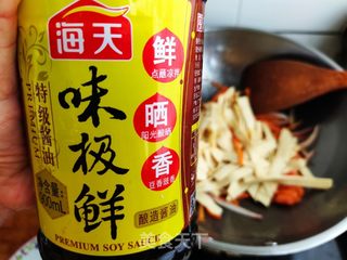 豆皮炒菠菜的做法步骤:8