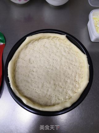 奥尔良鸡肉披萨的做法步骤:16