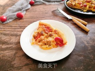 奥尔良鸡肉披萨的做法步骤:26
