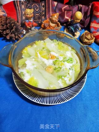 咸鸭蛋白菜汤的做法步骤:10
