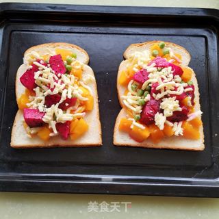 水果披萨的做法步骤:11