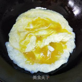 韭菜番茄炒鸡蛋的做法步骤：4