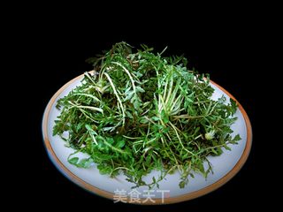 荠菜干豆腐卷的做法步骤:2