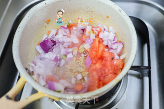 9个月以上辅食番茄肉酱意面的做法步骤:5